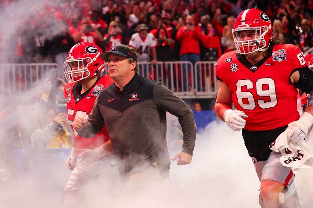 Kirby Smart Georgia Bulldogs Ohio State Buckeyes
