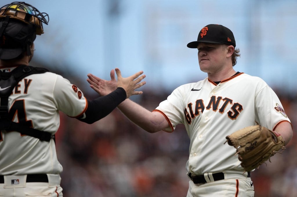 Logan Webb Patrick Bailey San Francisco Giants