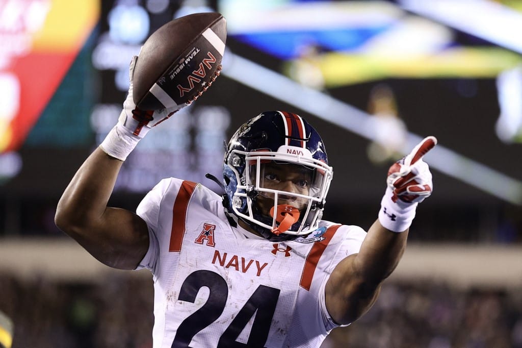 Maquel Haywood Navy Midshipmen Army Black Knights