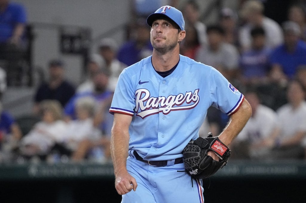 Max Scherzer Texas Rangers Milwaukee Brewers