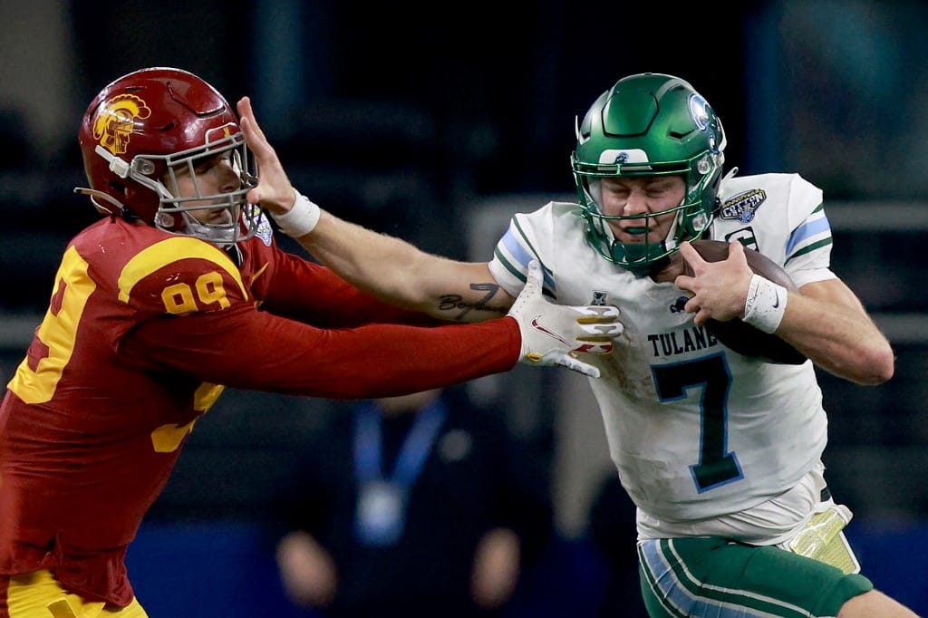Michael Pratt Tulane Green Wave Usc Trojans