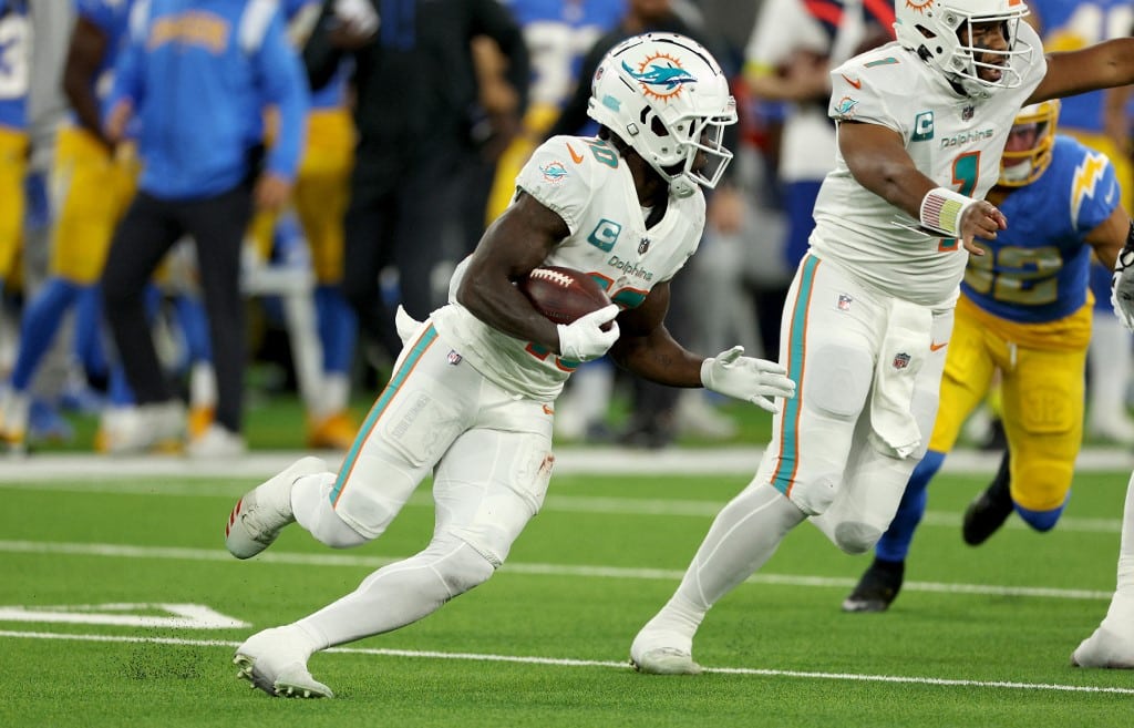 Tyreek Hill Miami Dolphins Los Angeles Chargers