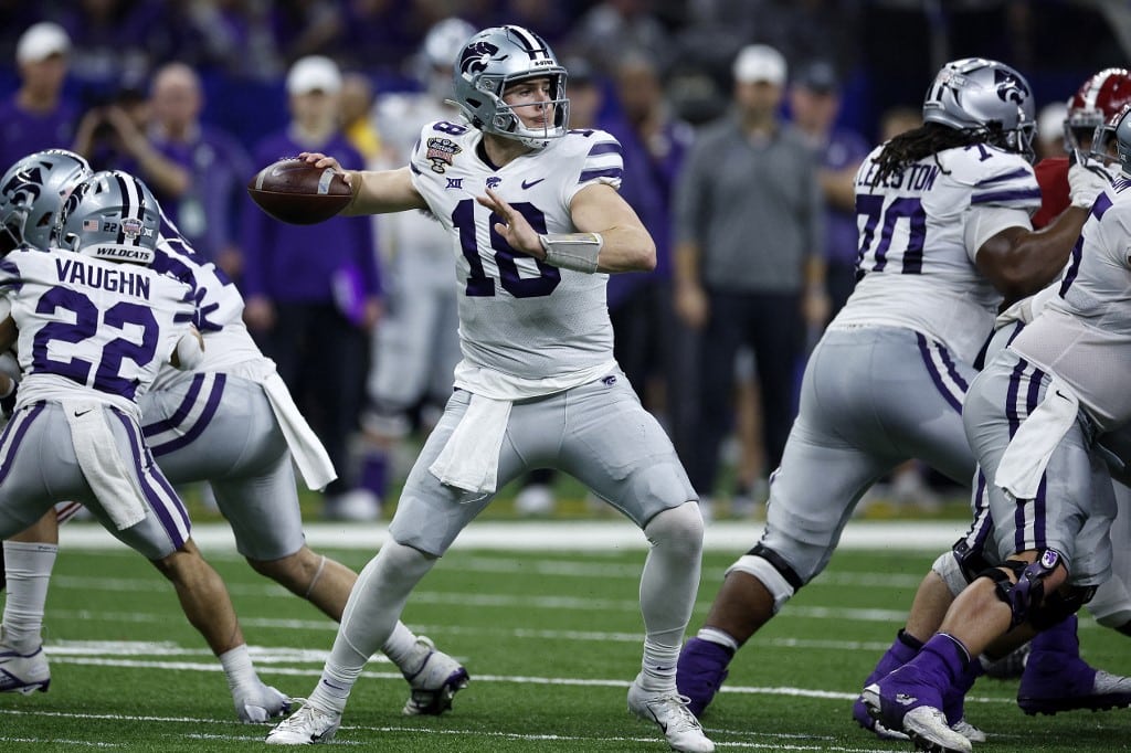 Will Howard Kansas State Wildcats Alabama Crimson Tide