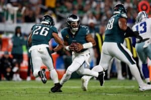 Jalen Hurts Dallas Cowboys v Philadelphia Eagles