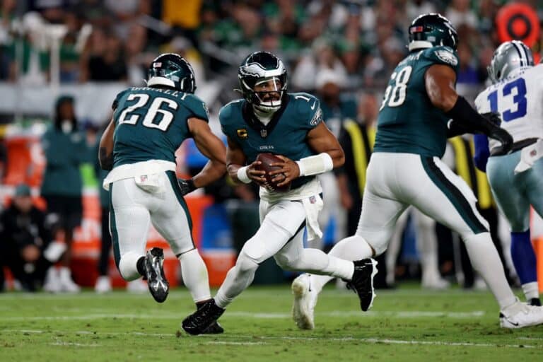Jalen Hurts Dallas Cowboys v Philadelphia Eagles