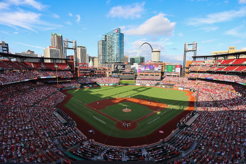 General View Busch Stadium St Louis Cardinals