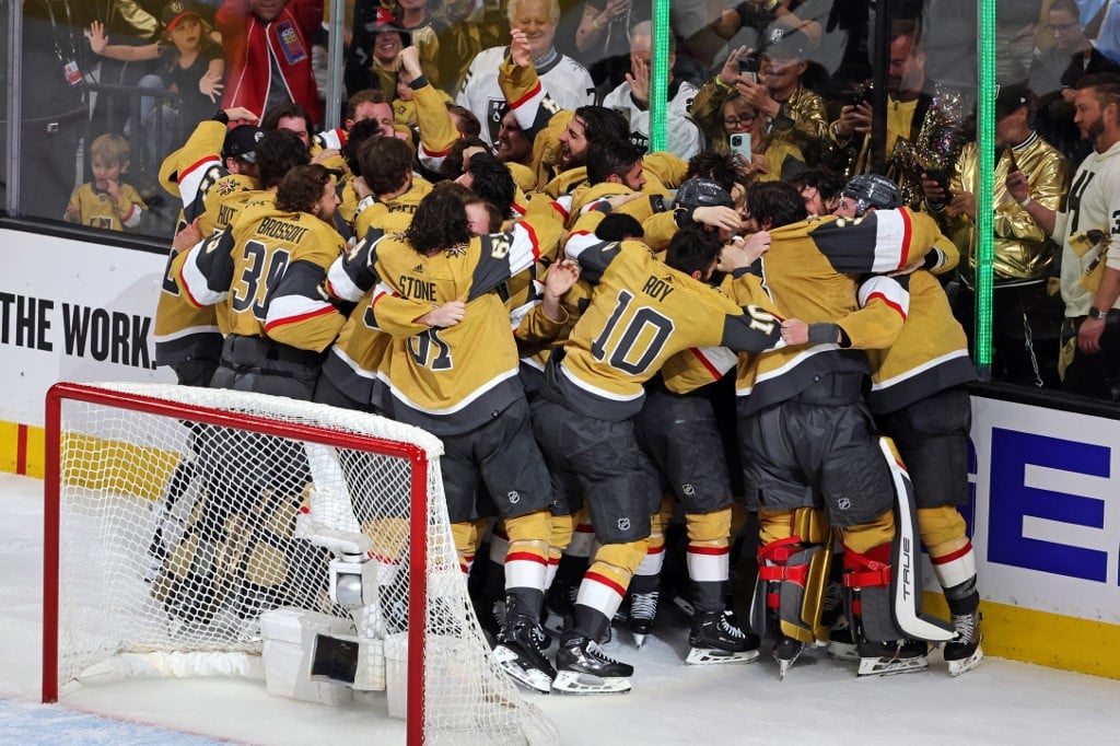 Vegas Golden Knights Celebrate Stanley Cup Win