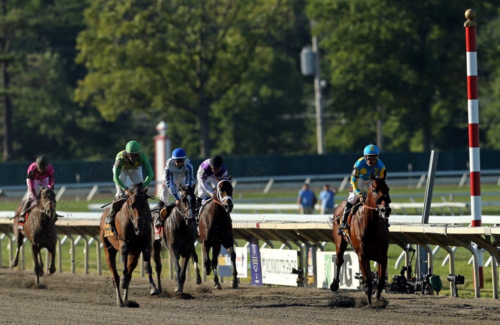 Victor Espinoza American Pharoah Monmouth Park