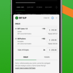 DraftKings Bet Slip