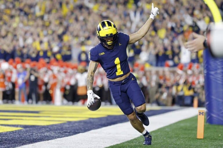Roman Wilson Michigan Wolverines NCAA college football