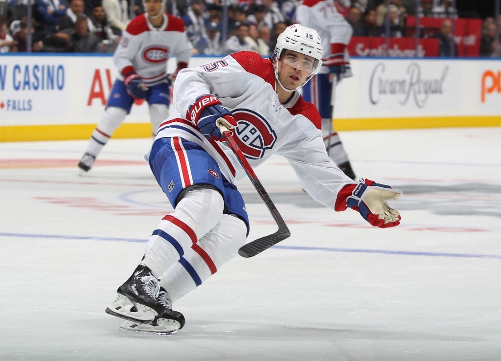 Montreal Canadiens See Alex Newhook at Center for a Reason