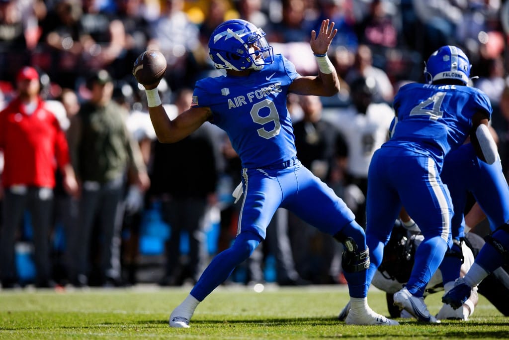 Zac Larrier Air Force Falcons NCAA college football quarterback