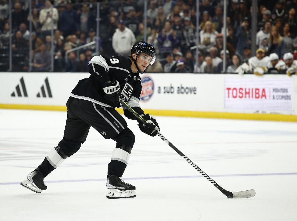 Adrian Kempe Los Angeles Kings v Vegas Golden Knight