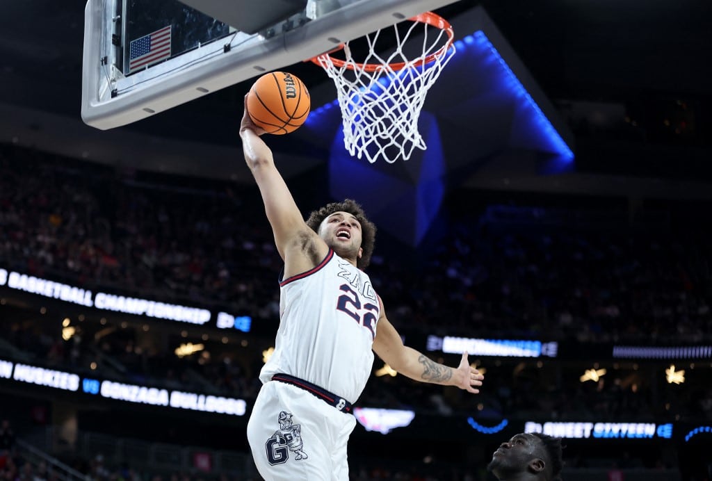 Anton Watson Gonzaga Bulldogs Connecticut Huskies