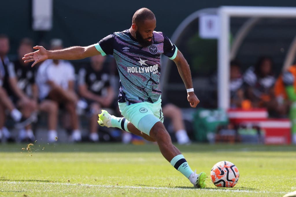 Bryan Mbeumo Brentford FC v Fulham FC