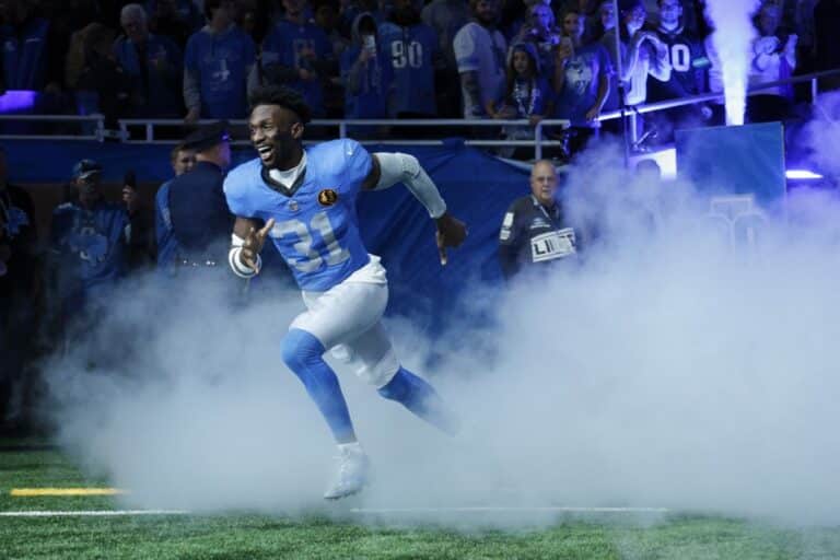 Kerby Joseph Detroit Lions v Green Bay Packers