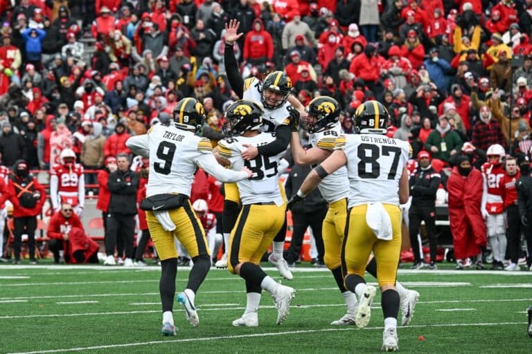 Marshall Meeder Iowa Hawkeyes v Nebraska Cornhuskers