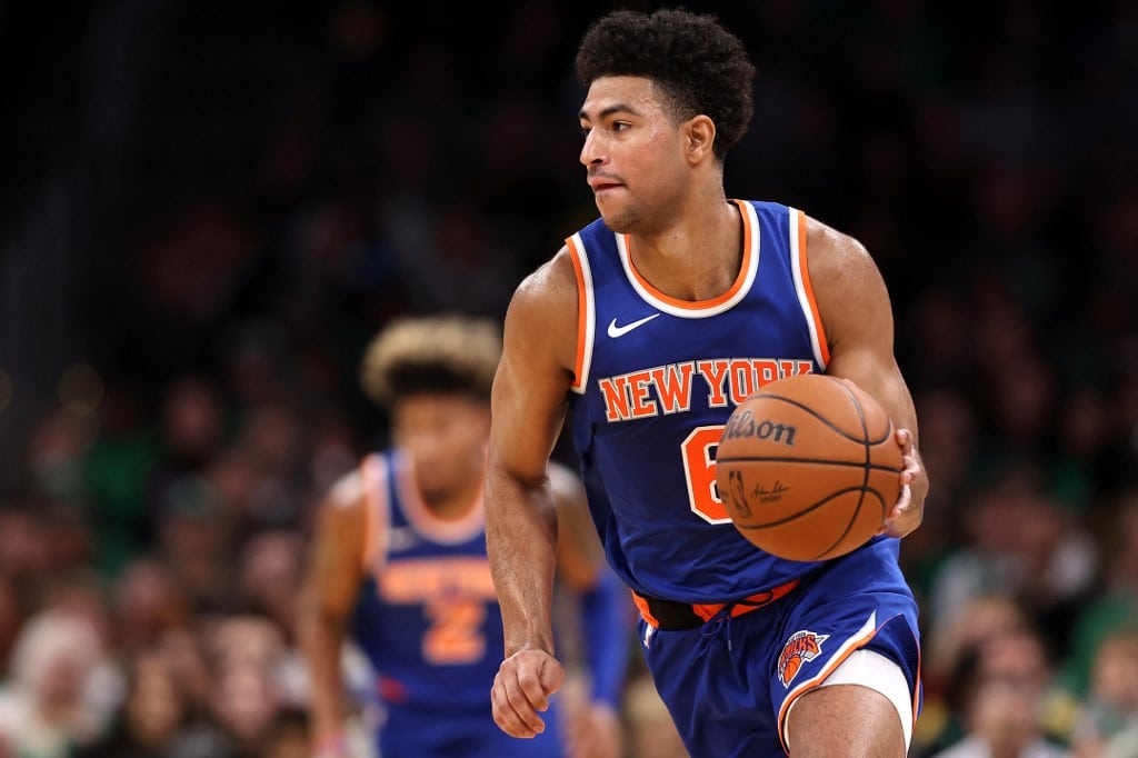 Quentin Grimes New York Knicks Boston Celtics