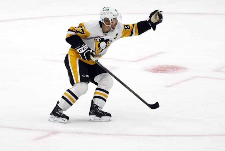 Sidney Crosby Pittsburgh Penguins Los Angeles Kings