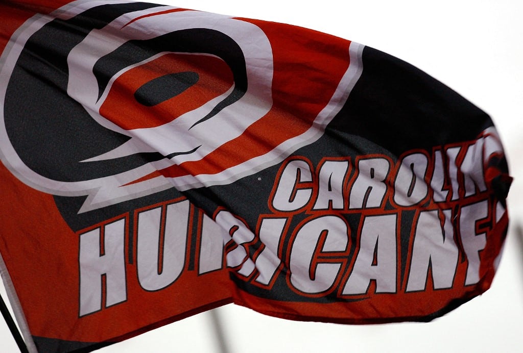 Carolina Hurricanes Flag Raleigh North Carolina