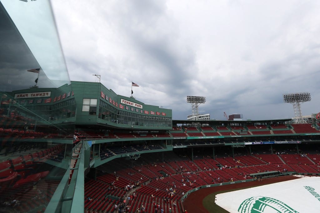 General View Fenway Park Boston Massachusetts