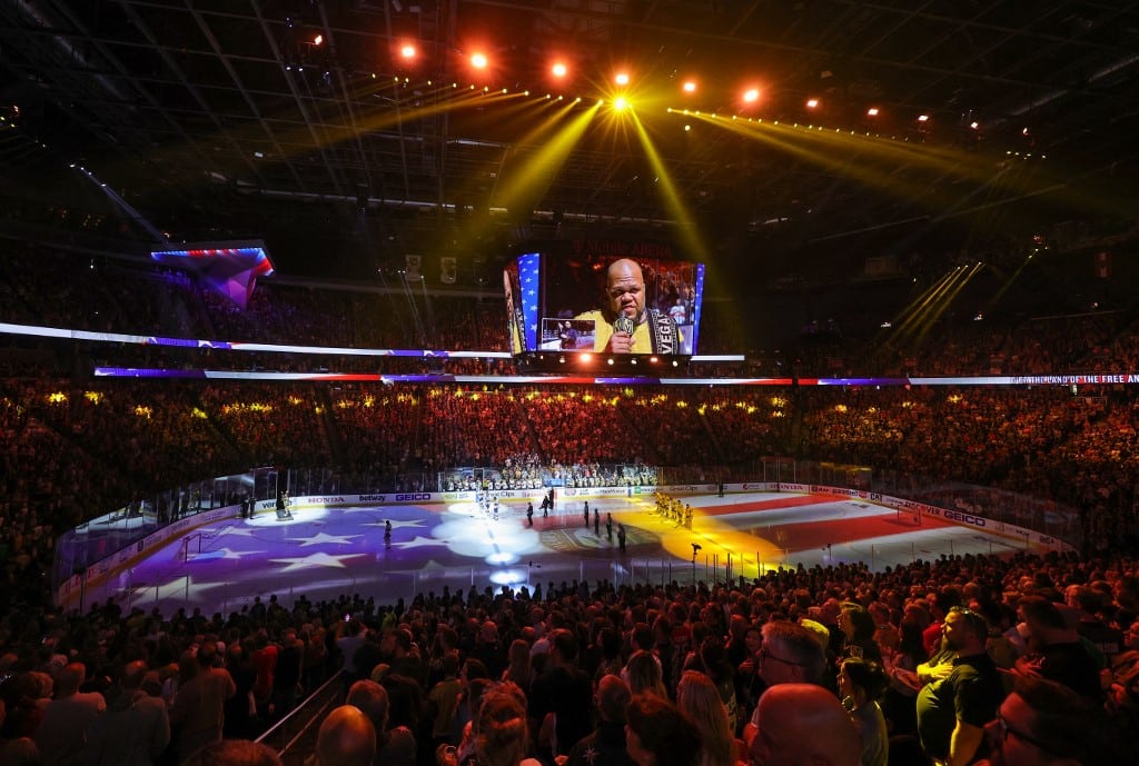 General View T-Mobile Arena Las Vegas Nevada