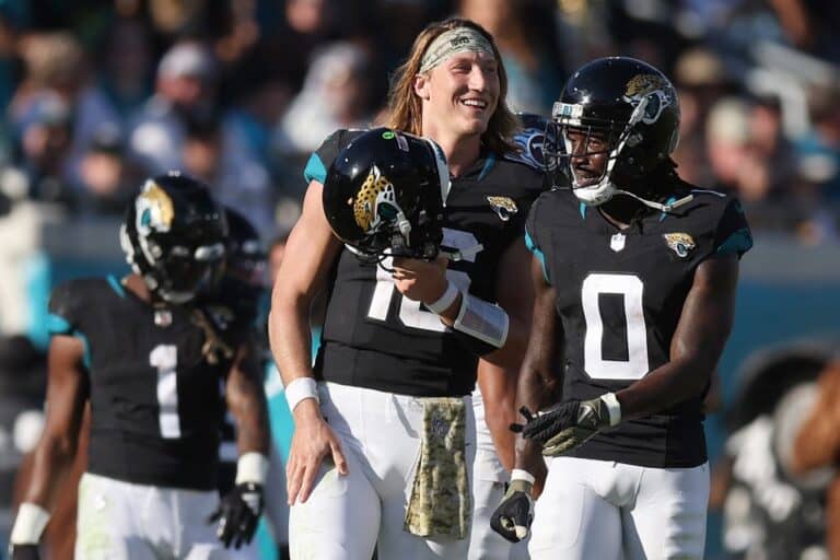 Trevor Lawrence Calvin Ridley Jacksonville Jaguars