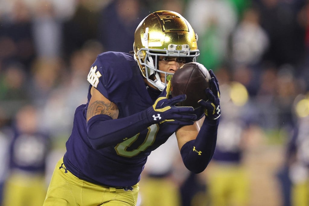 Xavier Watts Notre Dame Fighting Irish v USC Trojans