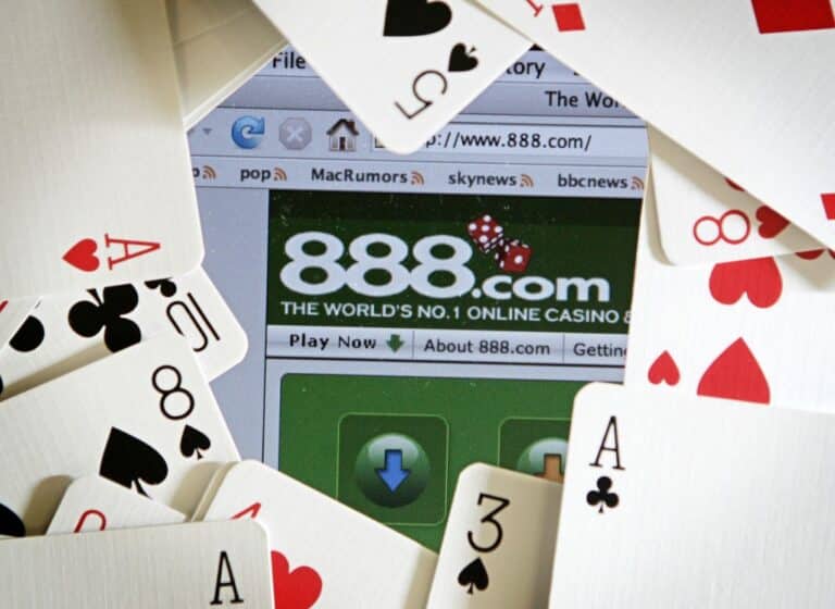 888 Holdings Website Screen Capture Poker