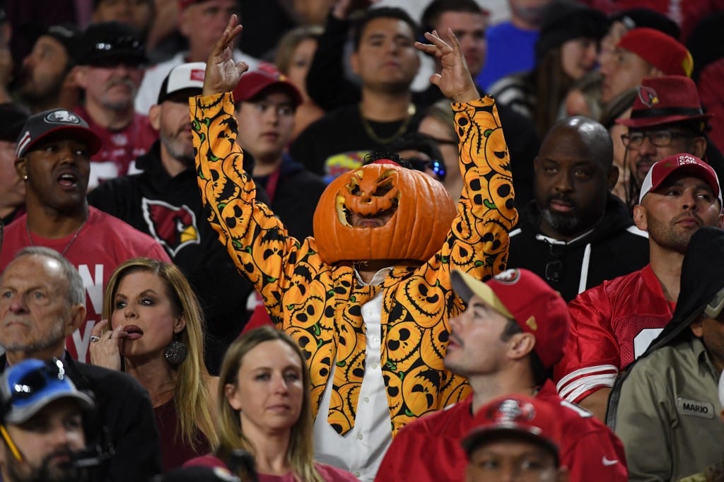 Arizona Cardinals fan Halloween Glendale