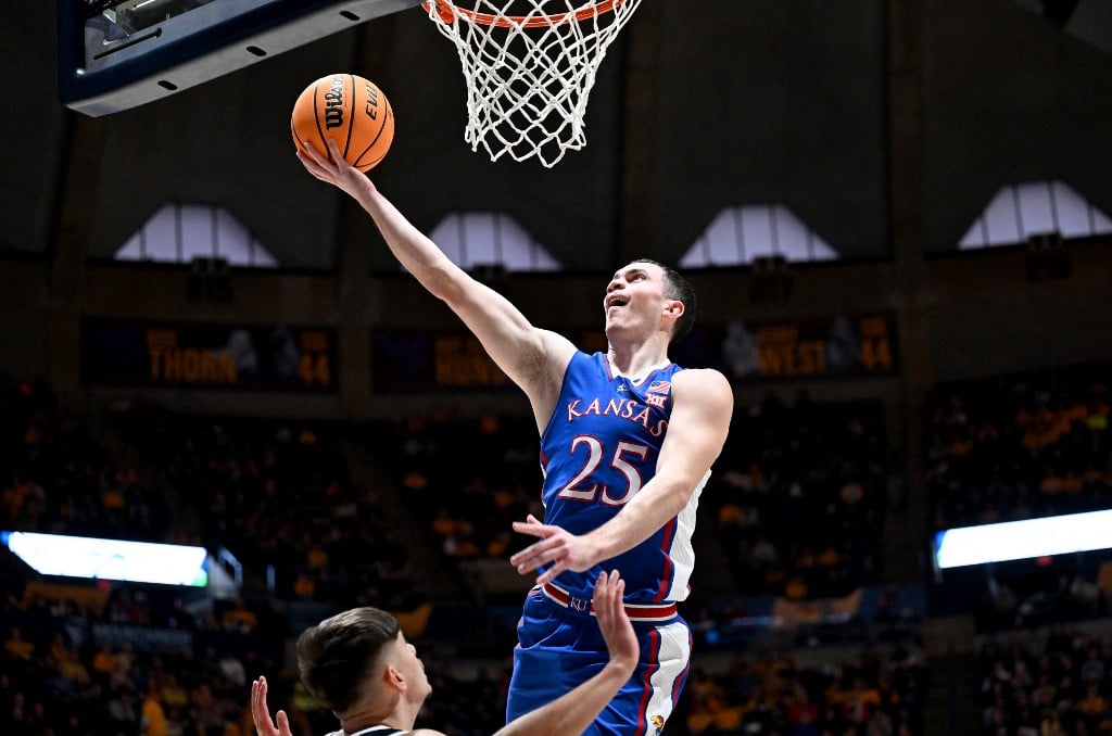 Nicolas Timberlake Kansas Jayhawks college basketball player