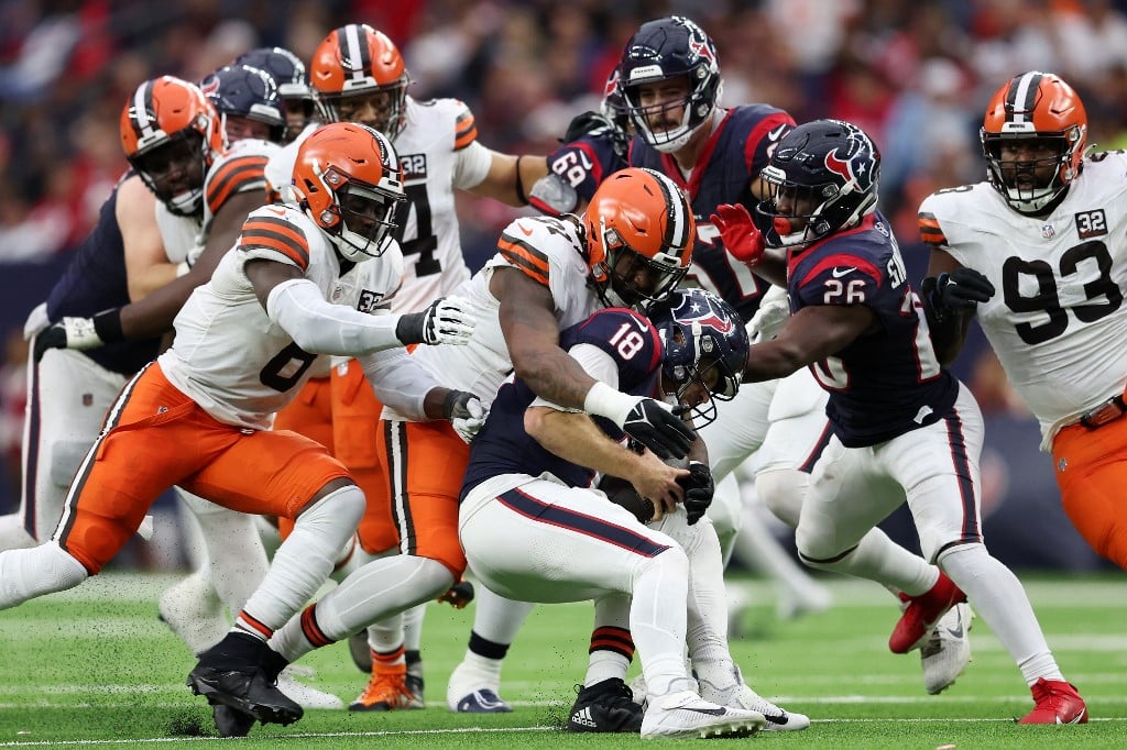 Case Keenum Houston Texans v Cleveland Browns