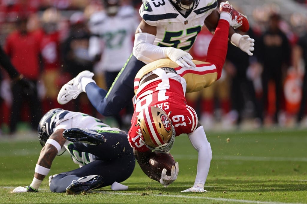 Deebo Samuel San Francisco 49ers v Seattle Seahawks