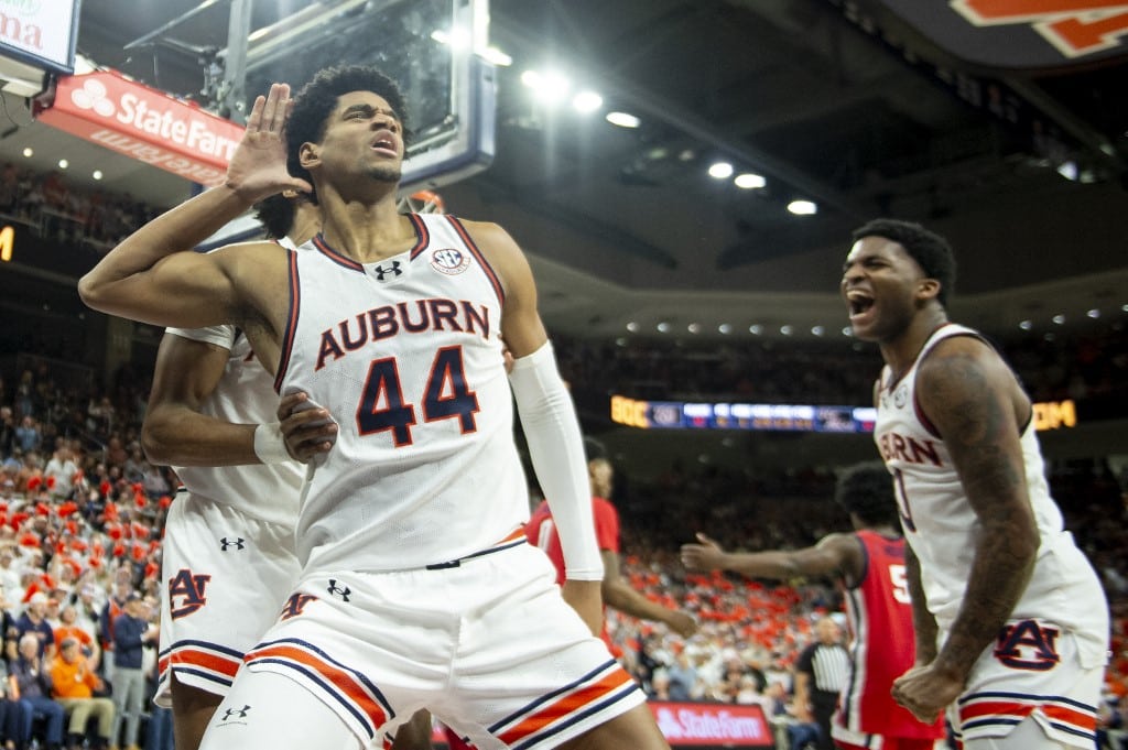 Dylan Cardwell Auburn Tigers v Mississippi Rebels 