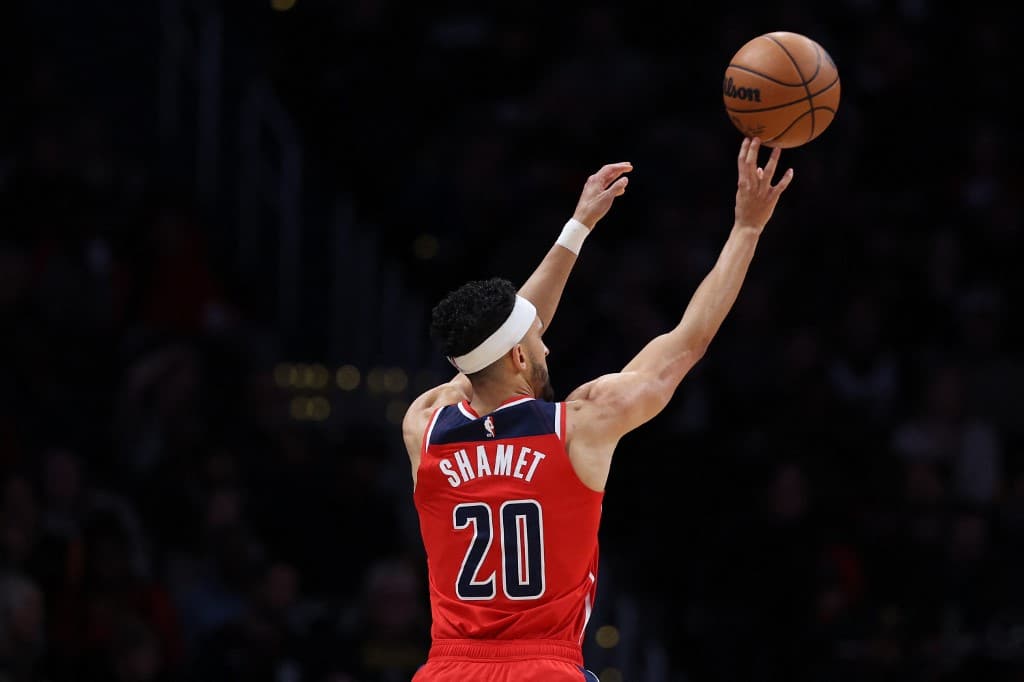 Landry Shamet Washington Wizards v Denver Nuggets