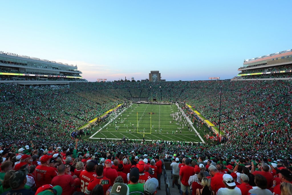 Notre Dame Stadium South Bend Indiana