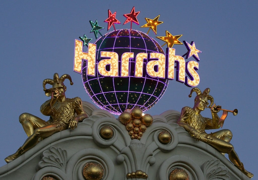 Sign Outside of Harrah's Las Vegas