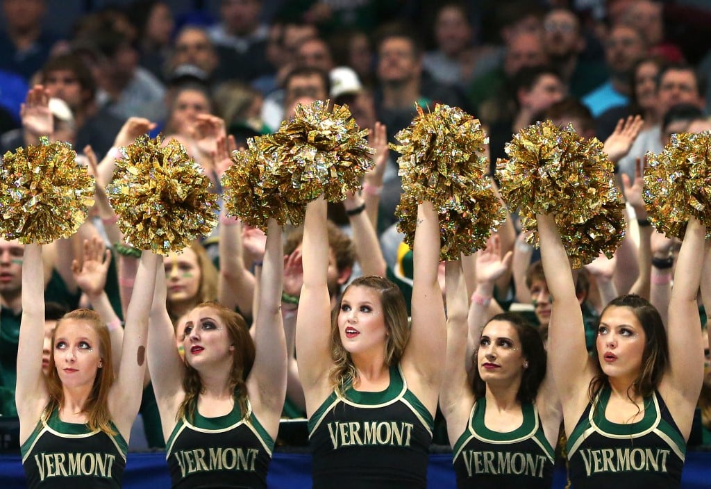 Vermont Catamounts Cheer Squad Ncaa Men's Basketball Tournament