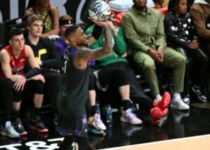 Damian Lillard Starry 3-Point Contest NBA All-Star
