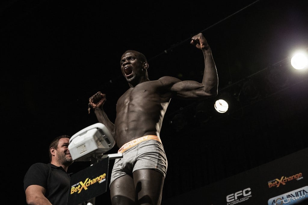 Themba Gorimbo MMA Fighter Weigh In