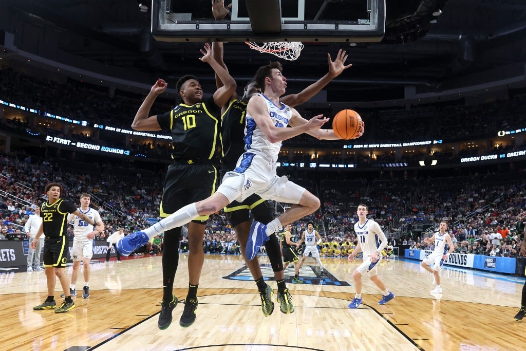 Mason Miller Creighton Bluejays NCAA Men's Basketball Tournament Pennsylvania