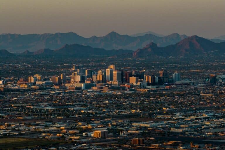 downtown skyline Phoenix Arizona