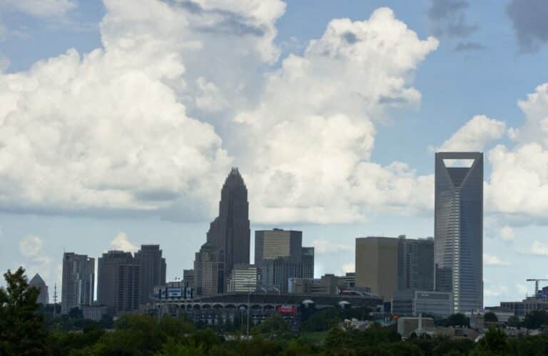 Charlotte skyline North Carolina