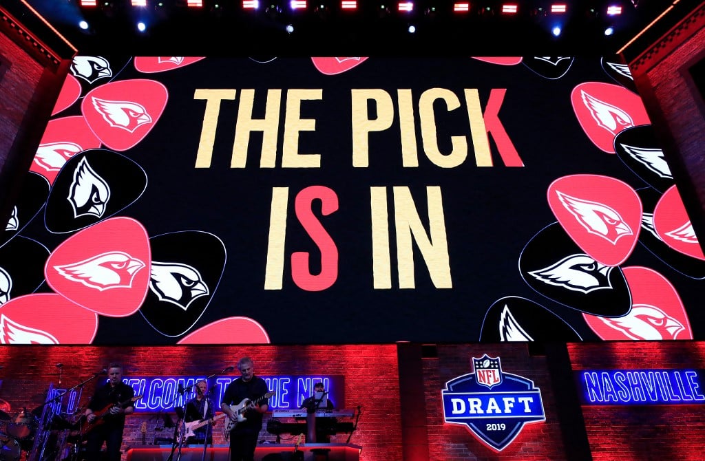 general view NFL draft