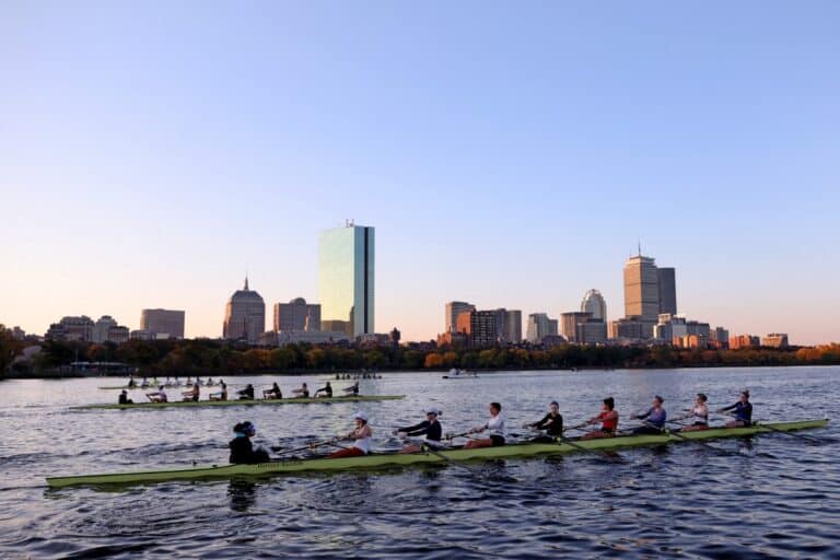 Boston city skyline