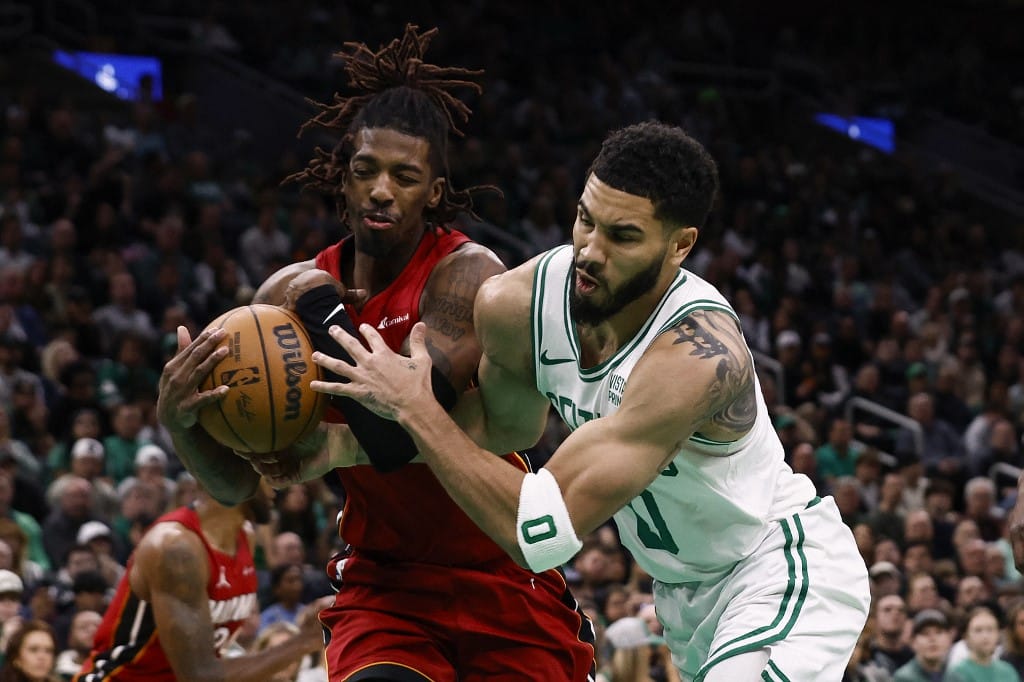 Jayson Tatum Boston Celtics game one of the Eastern Conference First Round Playoffs Massachusetts