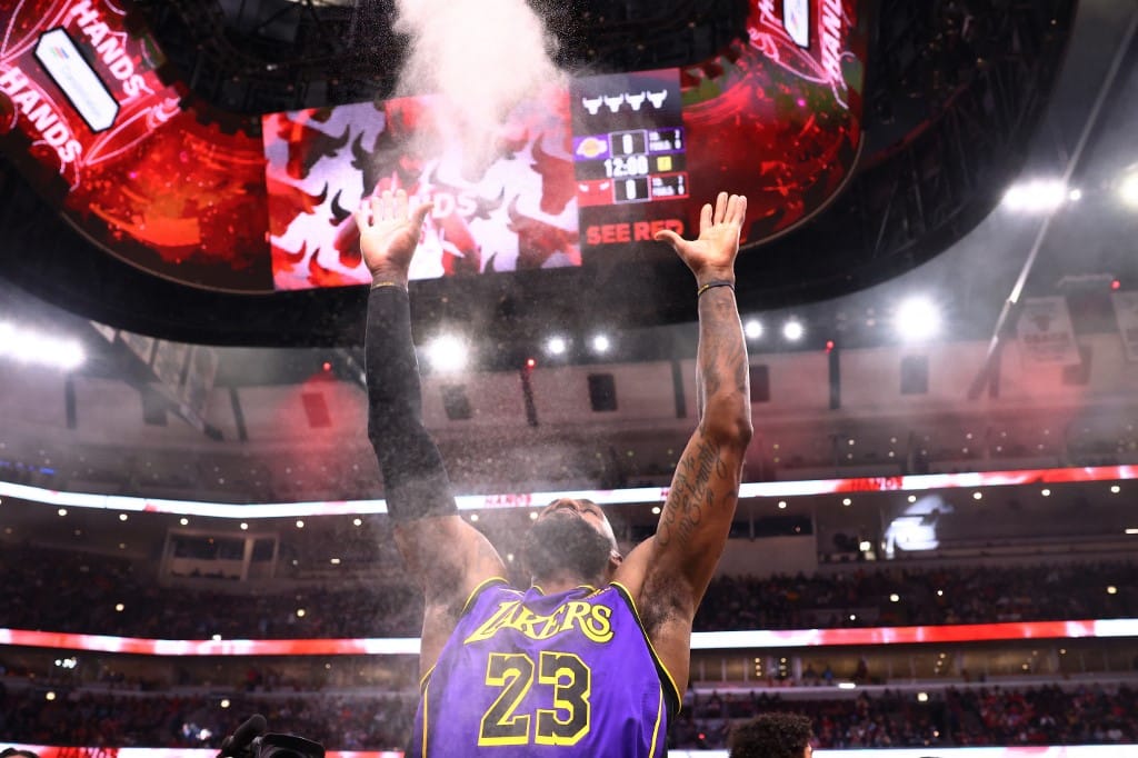 LeBron James Los Angeles Lakers Illinois