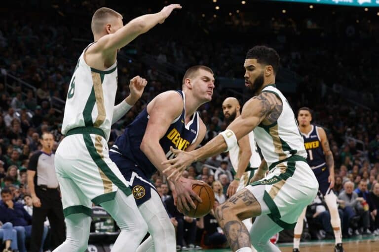 Denver Nuggets Boston Celtics NBA Championship odds Nikola Jokic Jayson Tatum