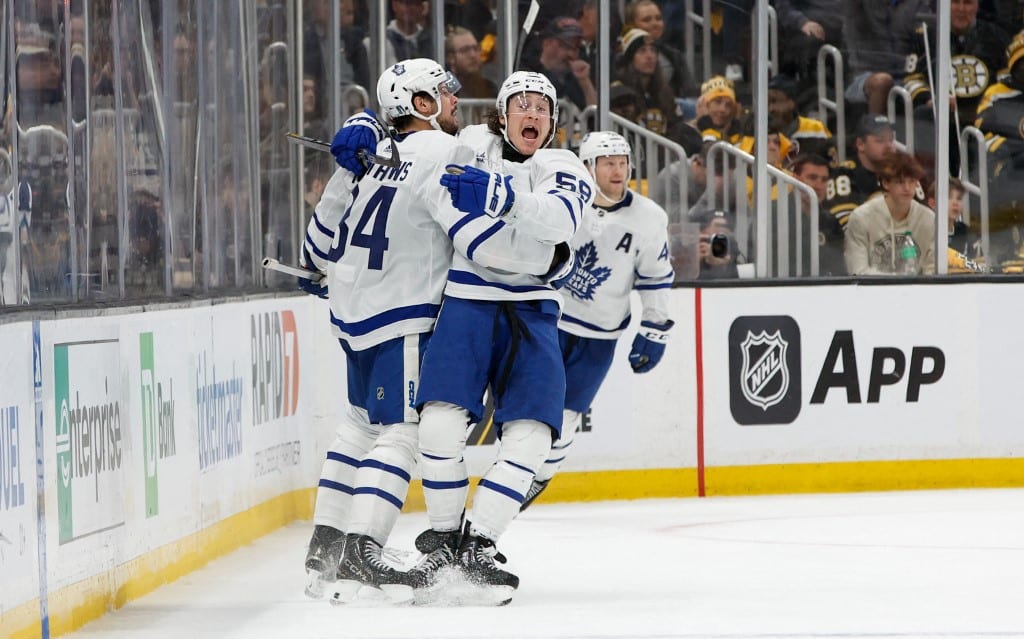 Auston Matthews Toronto Maple Leafs v Boston Bruins