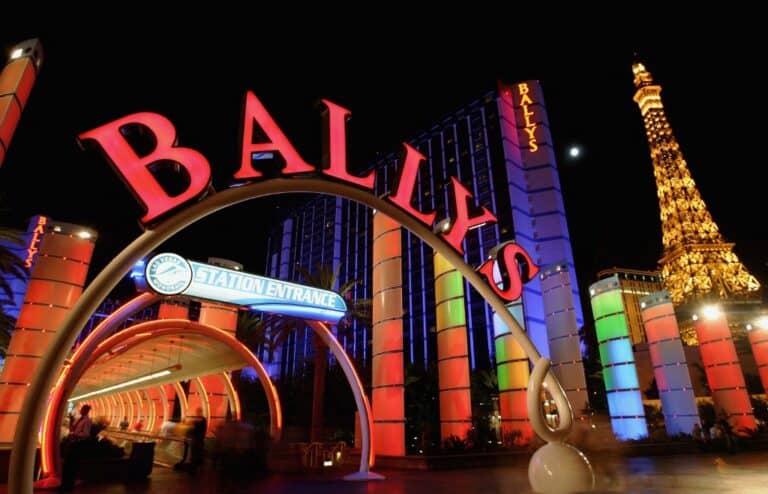 Bally's Casino Entrance at Las Vegas